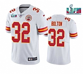 Men & Women & Youth Kansas City Chiefs #32 Nick Bolton White Super Bowl LVII Patch Vapor Untouchable Limited Stitched Jersey,baseball caps,new era cap wholesale,wholesale hats